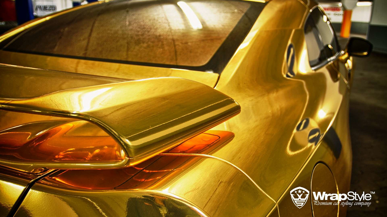 Виниловая автопленка  Gloss Metallic Gold - Золотой глянцевый металлик CB1580001